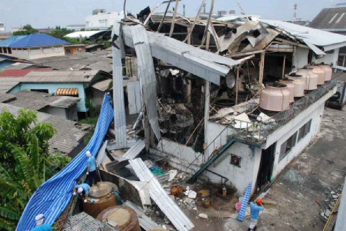 ระทึก!หม้อต้มโรงงานซุปบึ้มบ้านพัง19หลัง