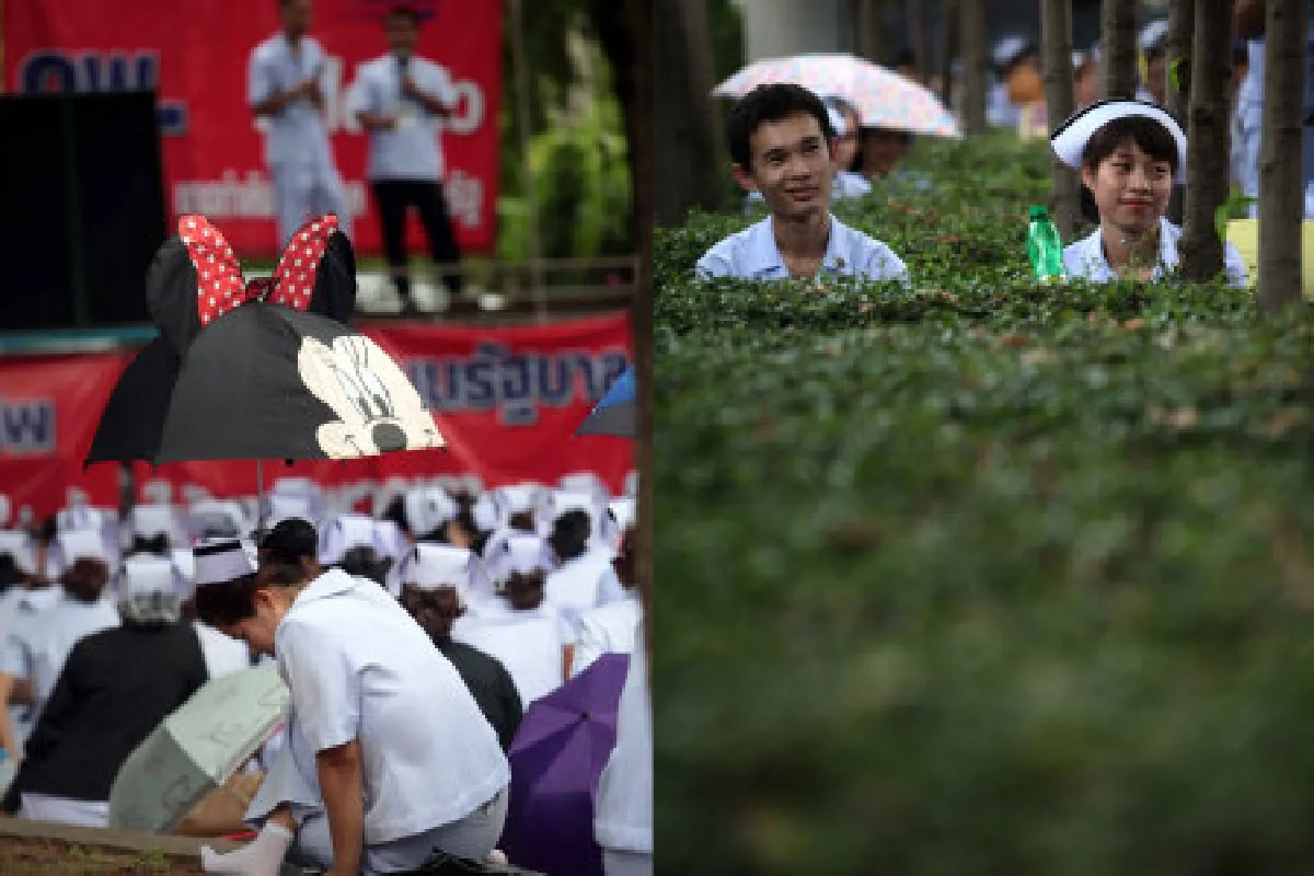 พยาบาลร้องขอบรรจุเป็นขรก.ประจำ