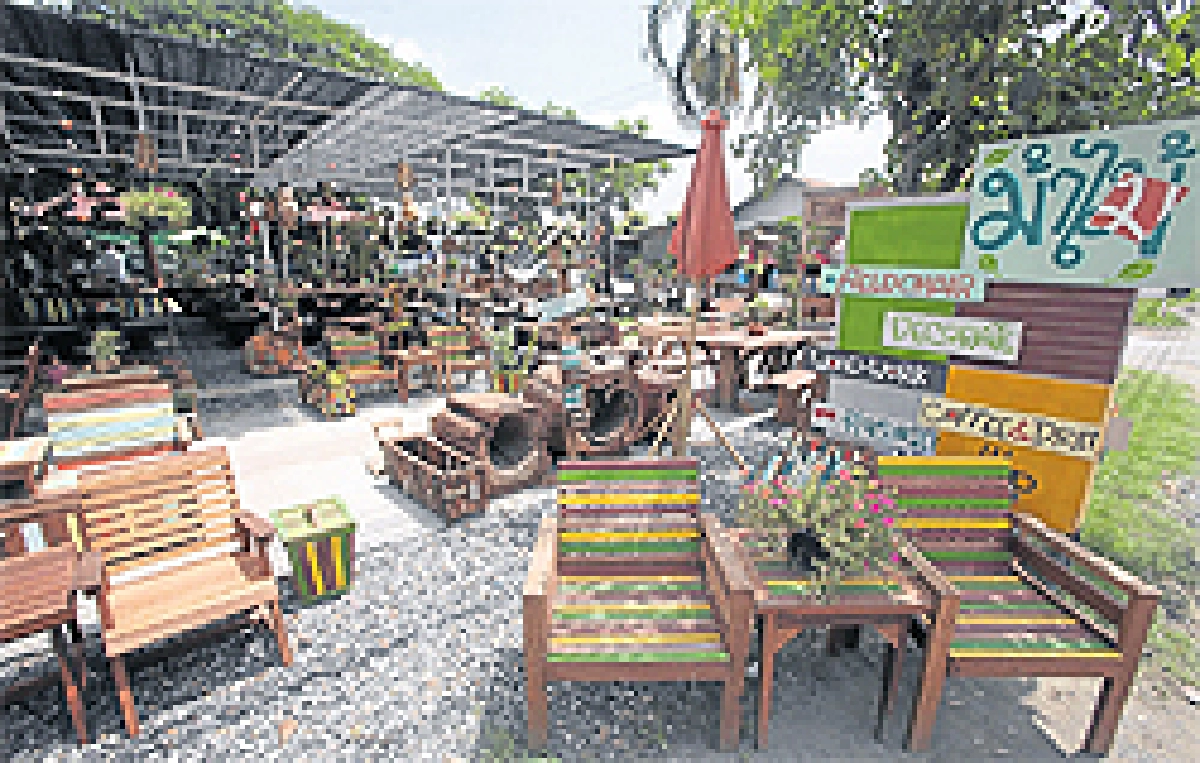 ‘เศษไม้’ ผ่านดีไซน์ กลายเป็นเฟอร์นิเจอร์สุดเก๋