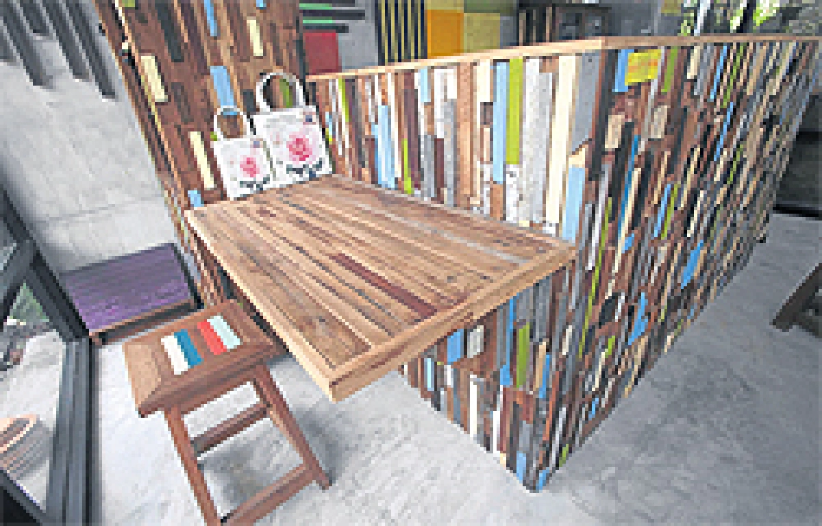 ‘เศษไม้’ ผ่านดีไซน์ กลายเป็นเฟอร์นิเจอร์สุดเก๋