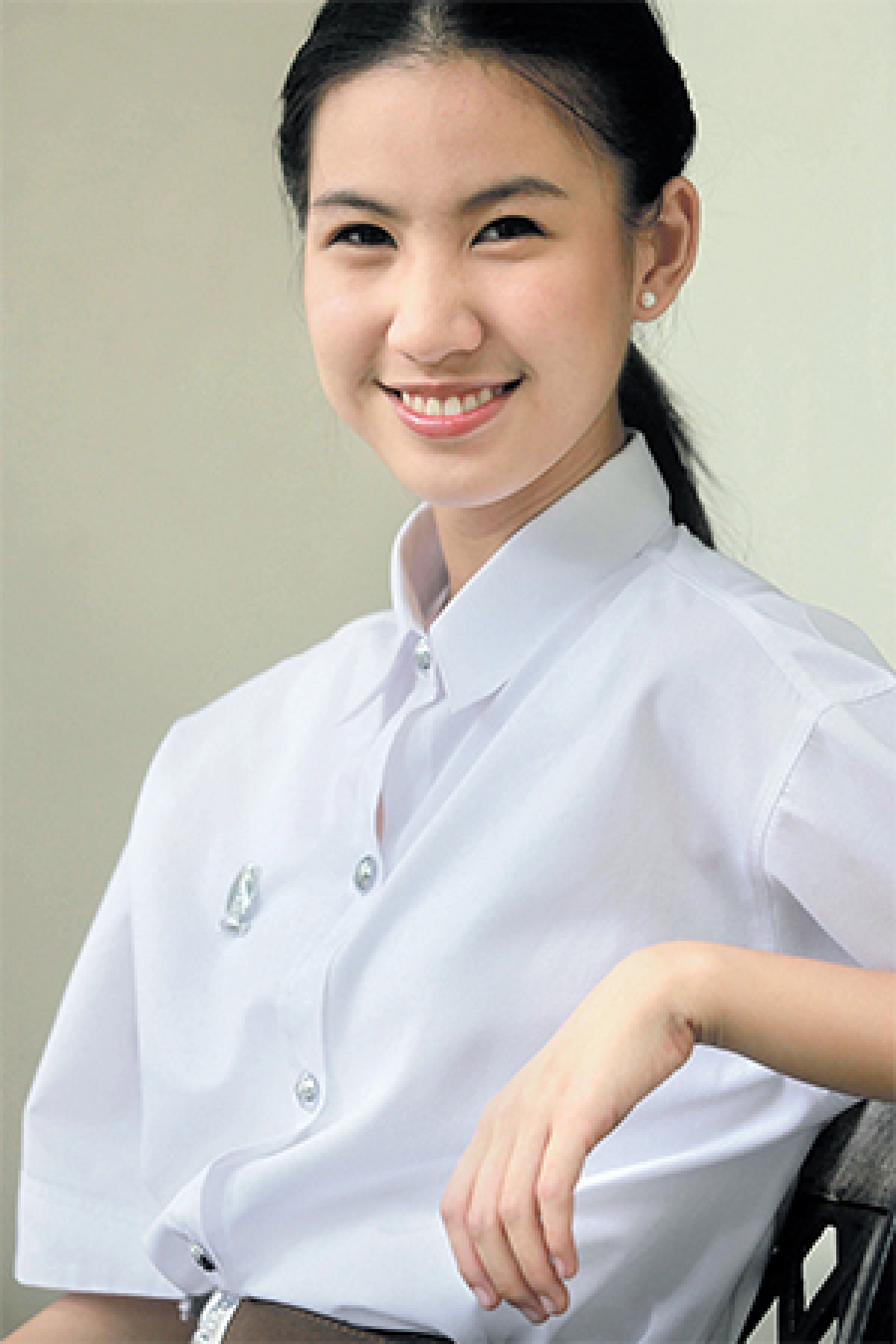 น้องใหม่ใสบริสุทธิ์ โบนัส-นภสร เอกพันธ์กุล