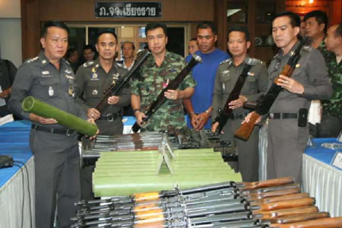 เชียงรายจับอาวุธสงคราม-ยาเสพติดอื้อ