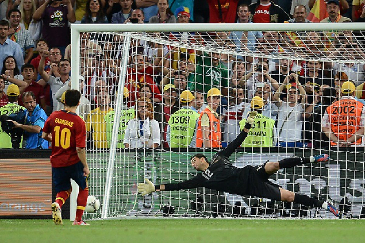 Euro 2012: Spain into final in a penalty shootout.
