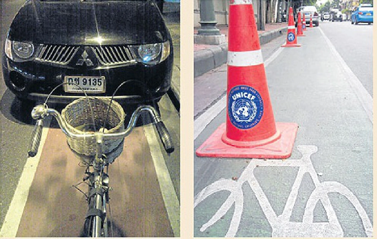 Bike lanes to nowhere