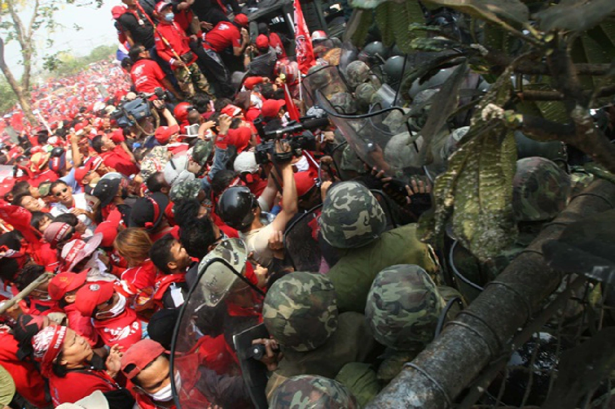 Court ruling: Red-shirt leader says civil war possible