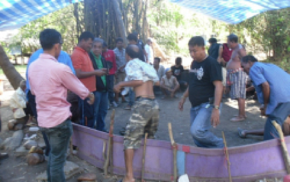 ทลายบ่อนไก่ชนเถื่อนจับเซียนพนัน30คน