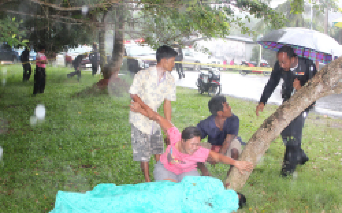 รุมแทงเด็กม.5ดับคาสวนสาธารณะตรัง