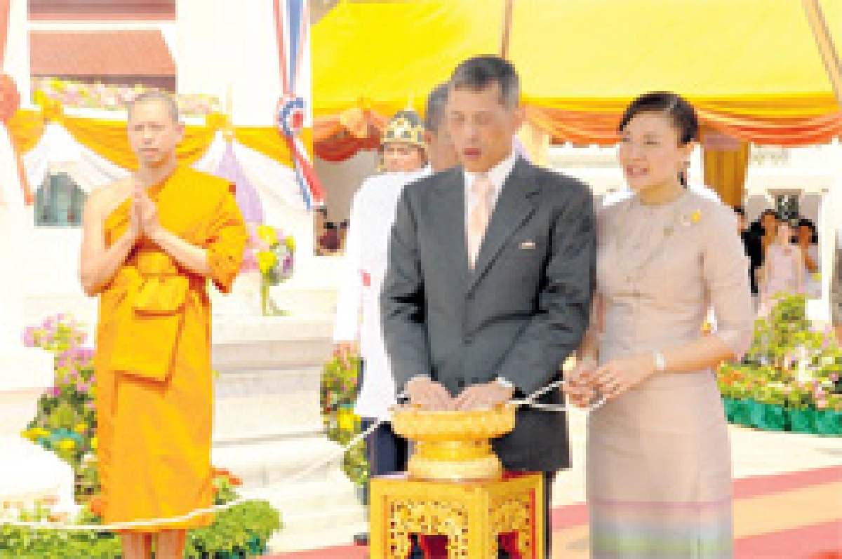 สมเด็จพระบรมโอรสาธิราชฯ สยามมกุฎราชกุมาร ทรงสืบสานพระพุทธศาสนา