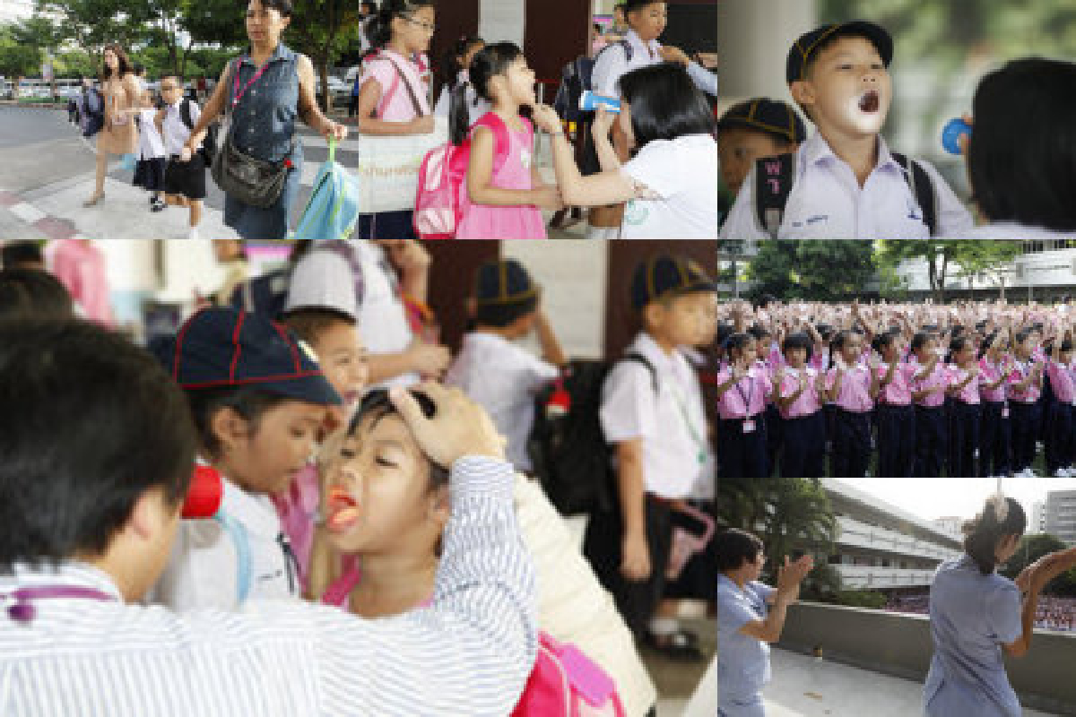 สาธิตจุฬาเปิดเรียนตามปกติแล้ว สาธิตจุฬาเปิดเรียนตามปกติแล้ว