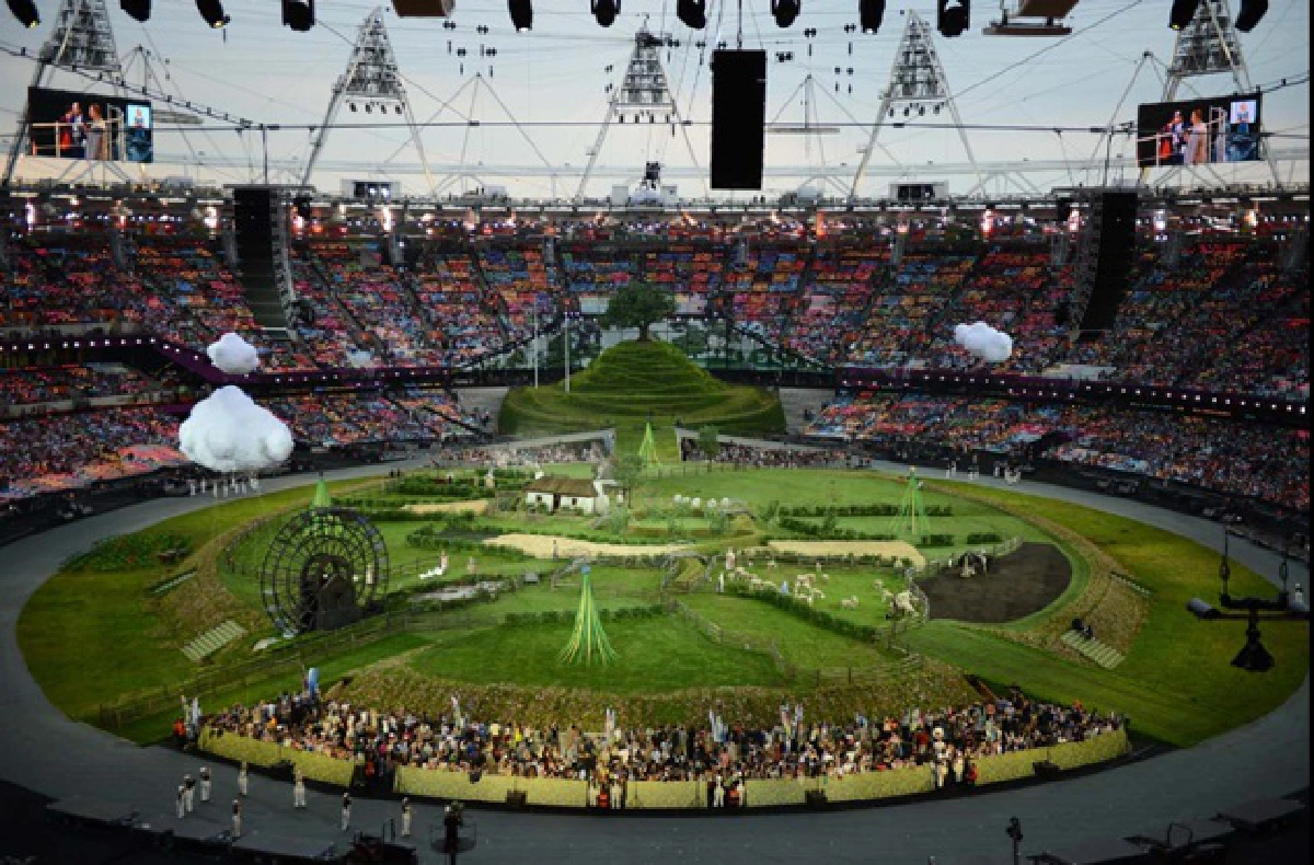 London Olympic Games open with fun-filled show