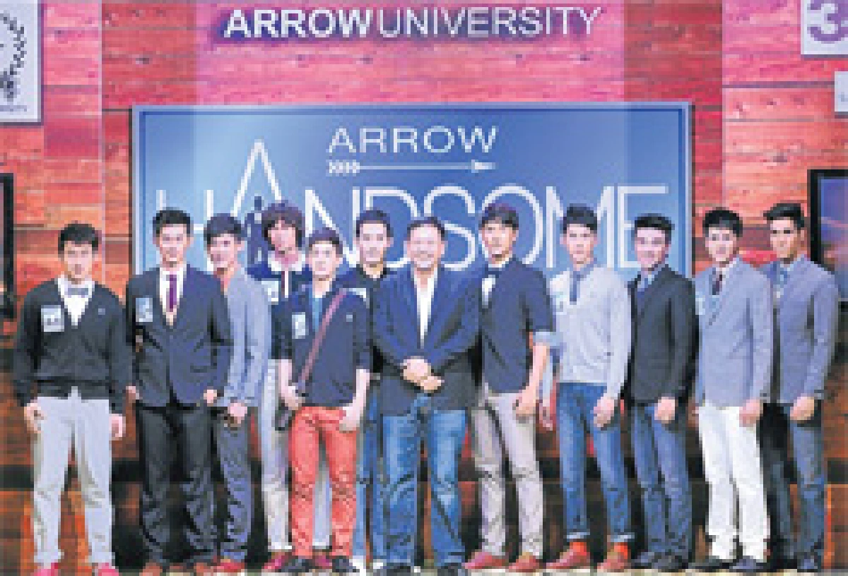 เผยโฉม 11 หนุ่มหล่อ ‘แอร์โรว์ แฮนด์ซัม 2012’