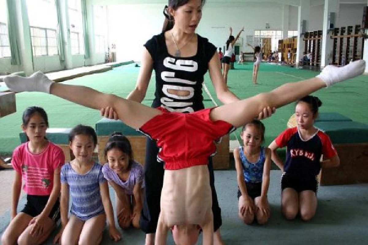 เผยภาพจีนฝึกโหดเพื่อก้าวสู่โอลิมปิก