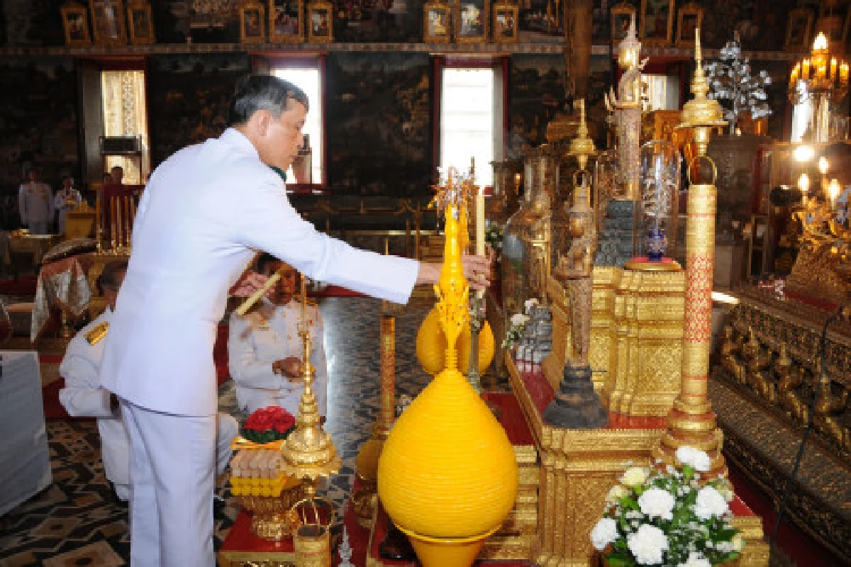 พระบรมฯเสด็จบำเพ็ญพระราชกุศลอาสาฬหบูชา