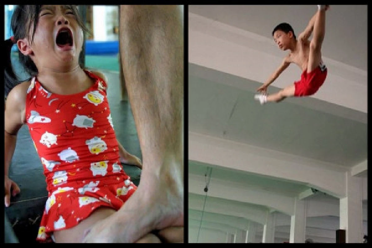 เผยภาพจีนฝึกโหดเพื่อก้าวสู่โอลิมปิก