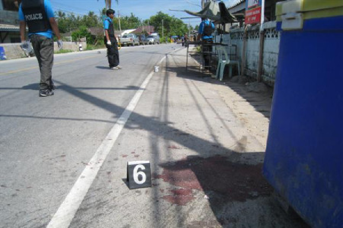 คนร้ายใช้เอ็ม16ยิงตร.ปัตตานีดับ คนร้ายใช้เอ็ม16ยิงตร.ปัตตานีดับ
