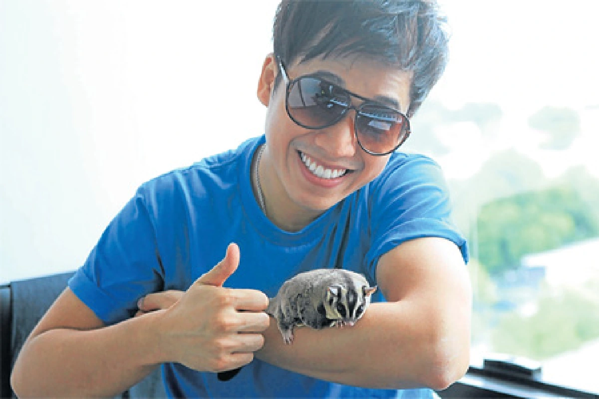 หมูชู...กระรอกบินตัวโปรดของเก่ง อธิป ชัยสกุลสุข