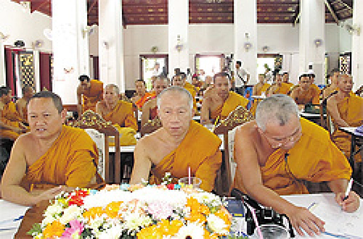 สถาบันโพธิคยาวิชชาลัย ตั้งหัวข้อ พุทธพลิกโลก ให้พระธรรมทูตศึกษา