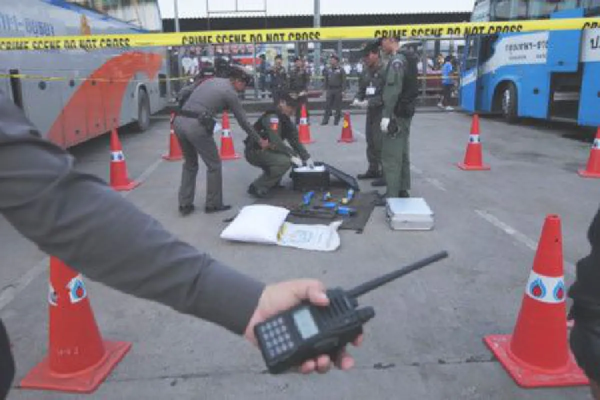Bus breakdown reveals weapons smuggling