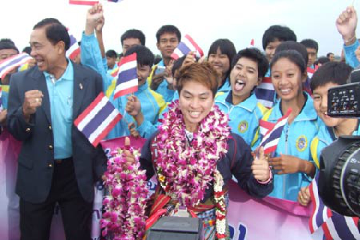 น้องแต้วถึงขอนแก่นต้อนรับยิ่งใหญ่ น้องแต้วถึงขอนแก่นต้อนรับยิ่งใหญ่