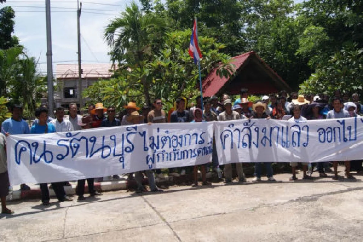 ชาวบ้านโวยผู้กำกับขับไล่พ้นโรงพัก