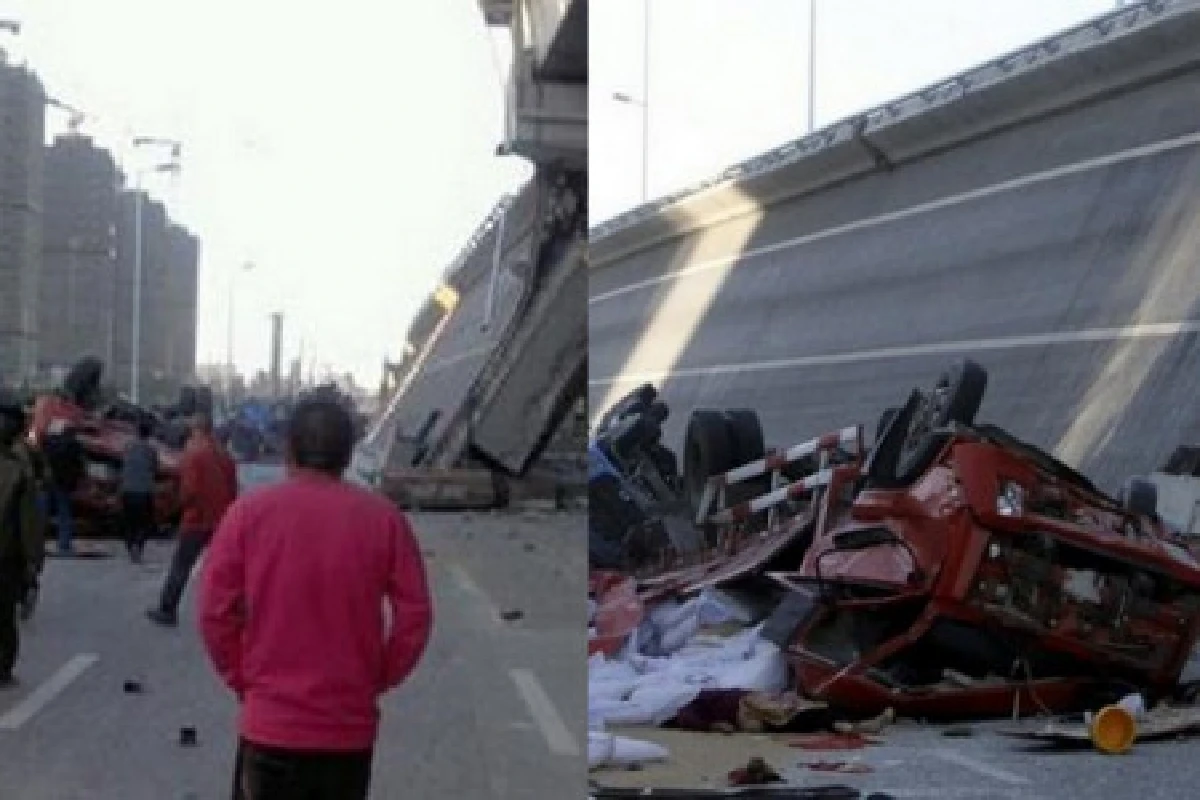 จีนสะพานถล่มหลังเปิดใช้งานเพียง9เดือน