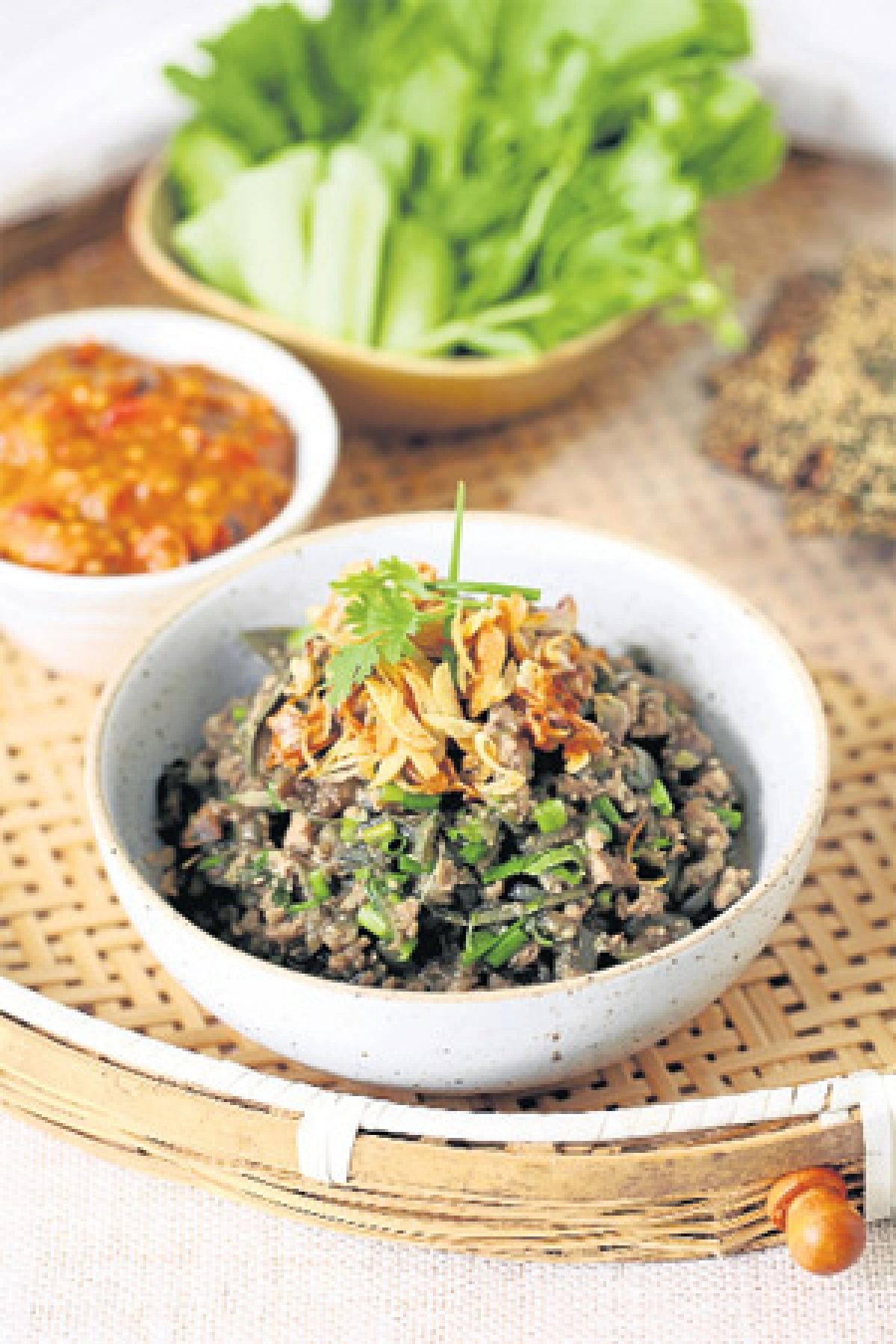 10 ASEAN Dish รู้จักเพื่อนบ้านผ่านอาหาร กับ คั่วมะเขือ เเจ่วบักเลน อาหารพื้นบ้านครัวลาว