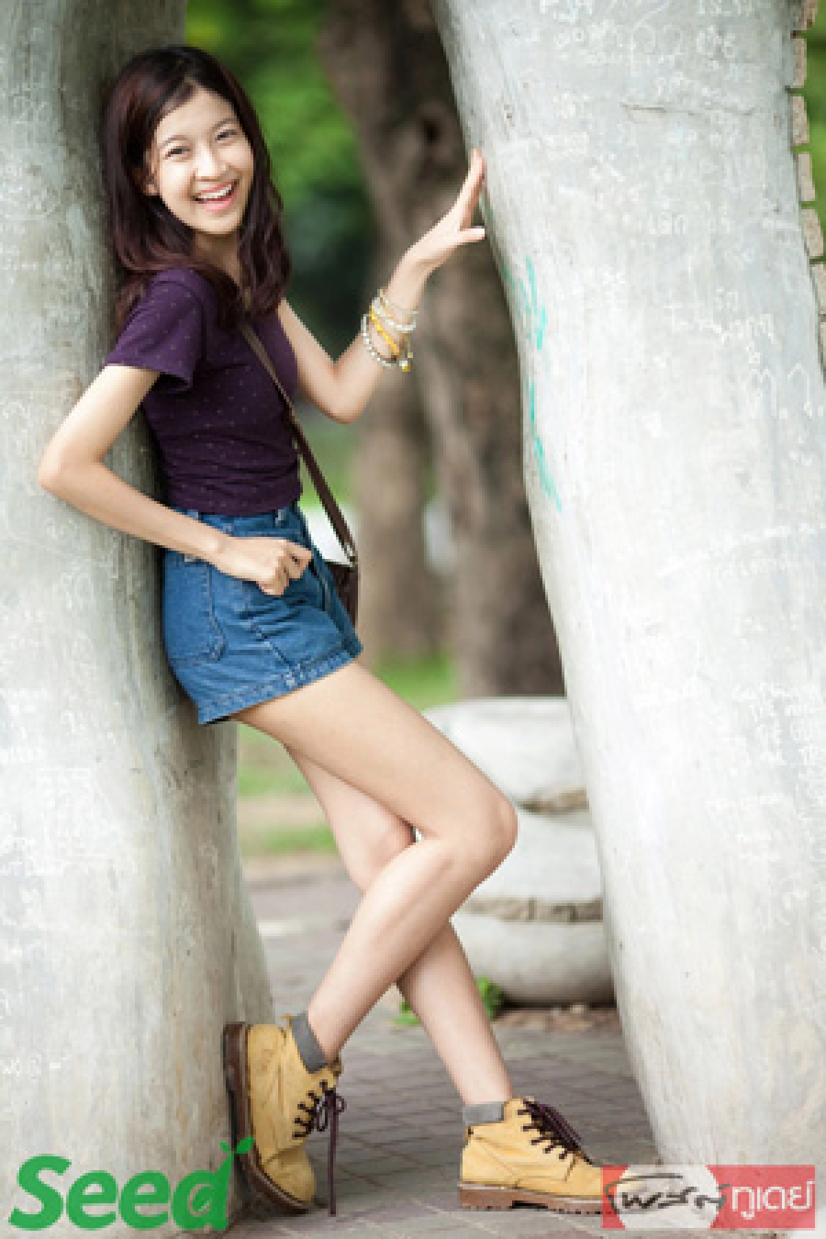 น้องกลอย ประวีวรรณ สิงห์โต สาวน่ารักฝันอยากทำงานเบื้องหลัง