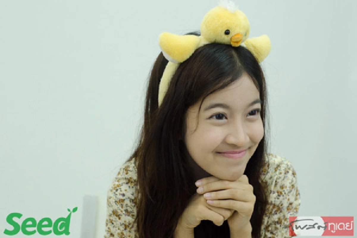 น้องกลอย ประวีวรรณ สิงห์โต สาวน่ารักฝันอยากทำงานเบื้องหลัง