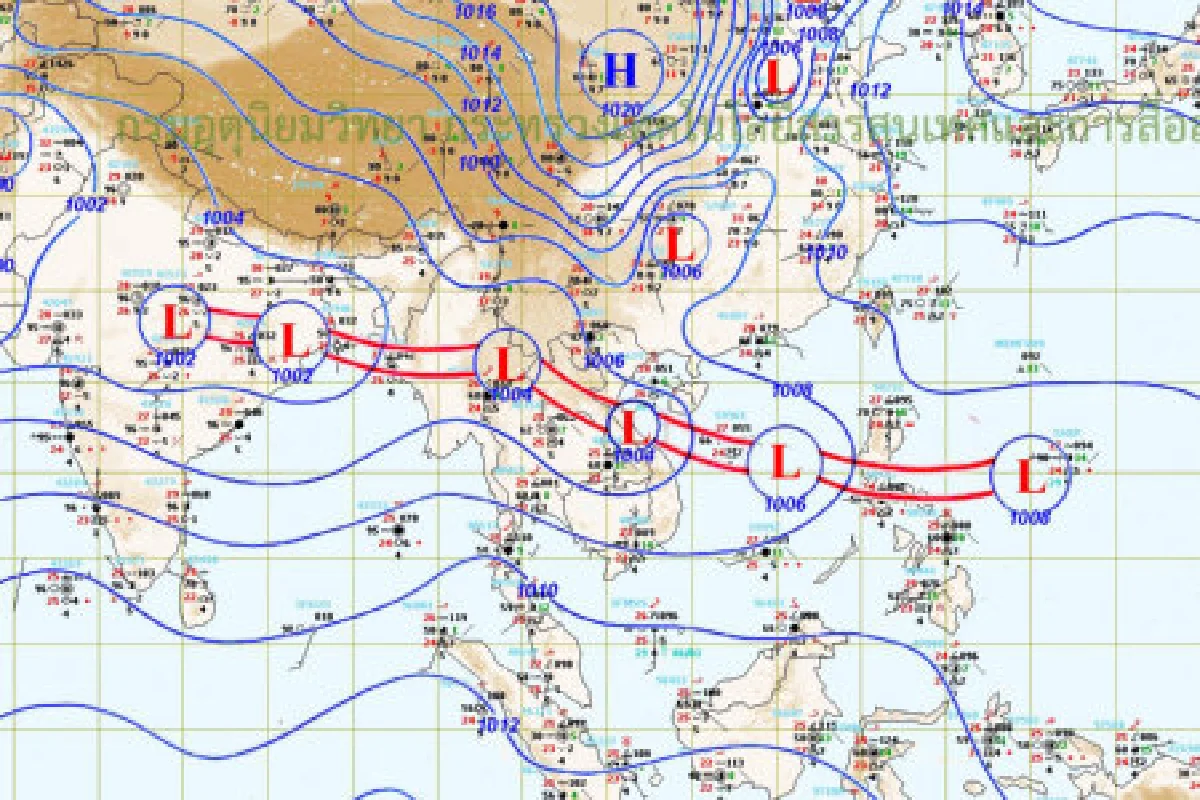อุตุเตือนภัยเหนือ-อีสานระวังฝนตกหนัก