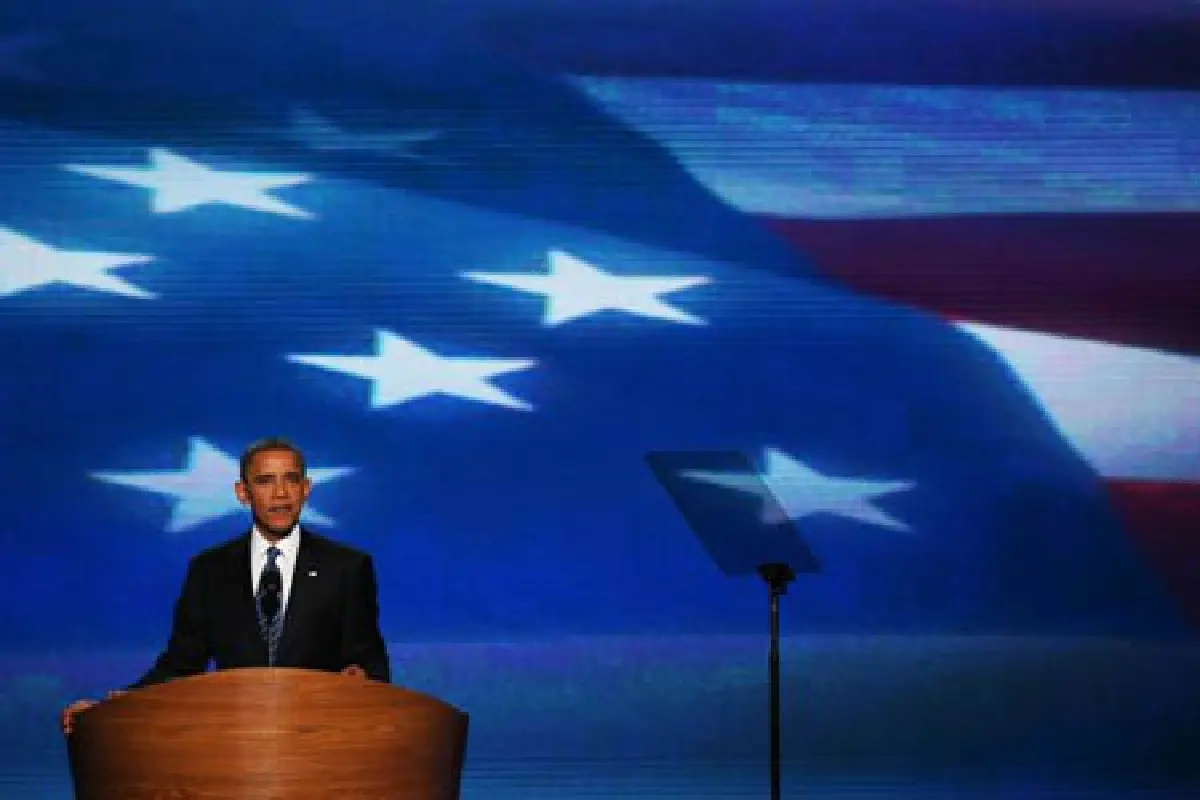 โอบามารับตำแหน่งตัวแทนพรรคชิงปธน.