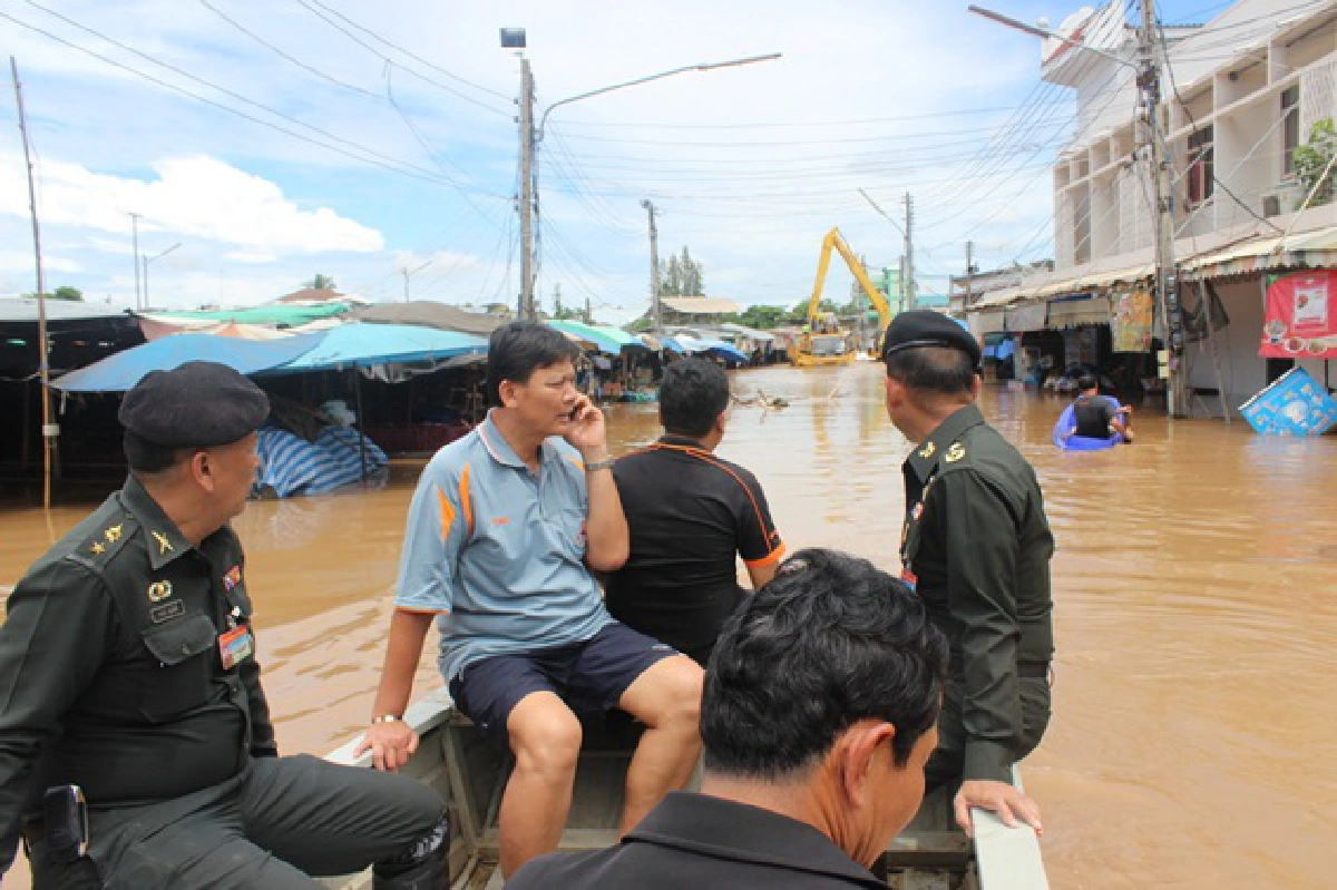 Sukhothai still underwater