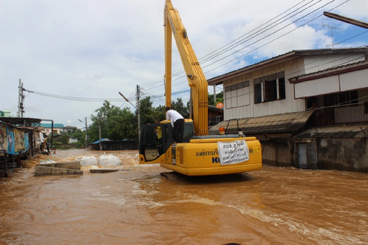 Sukhothai still underwater