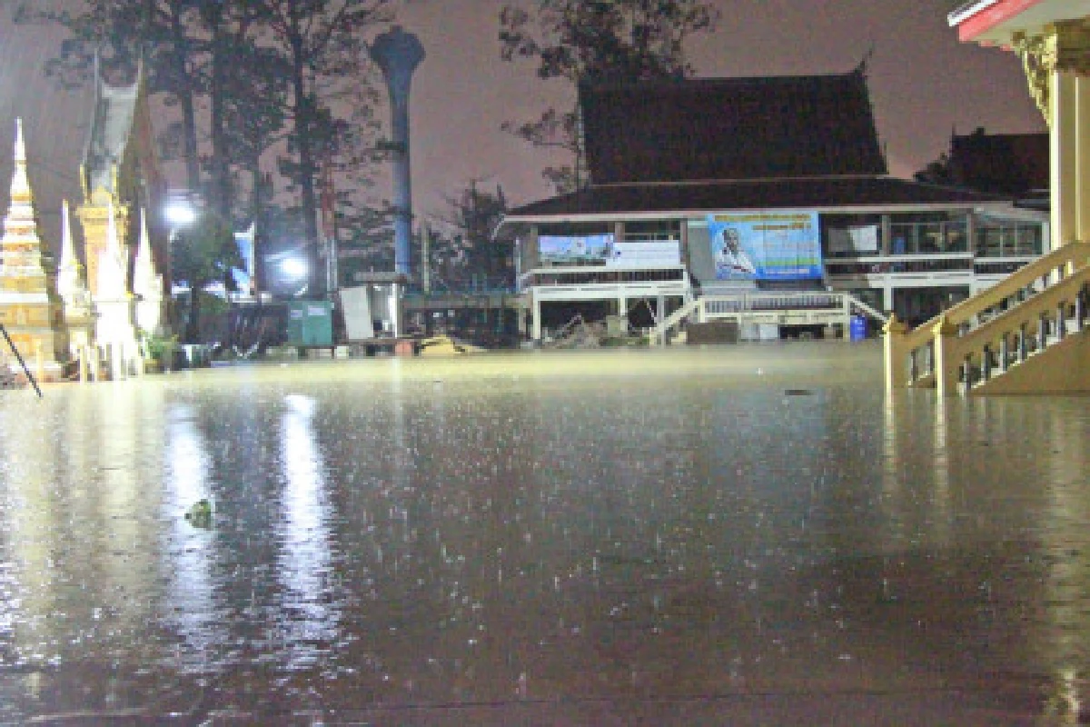 เจ้าพระยาเอ่อท่วมปทุมฯย้ายเด็กนร.หนี