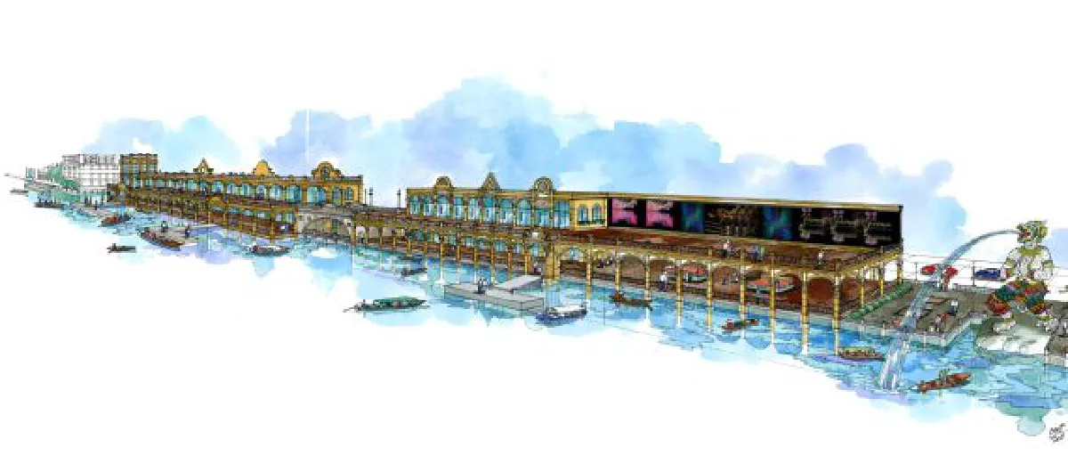 Old-style market gets new face