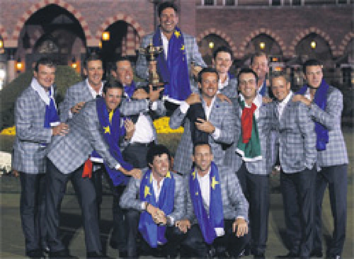 เสือหมดลาย...มะกันพลิกพ่าย กัปตันยุโรปมอบแชมป์แด่...เซวี