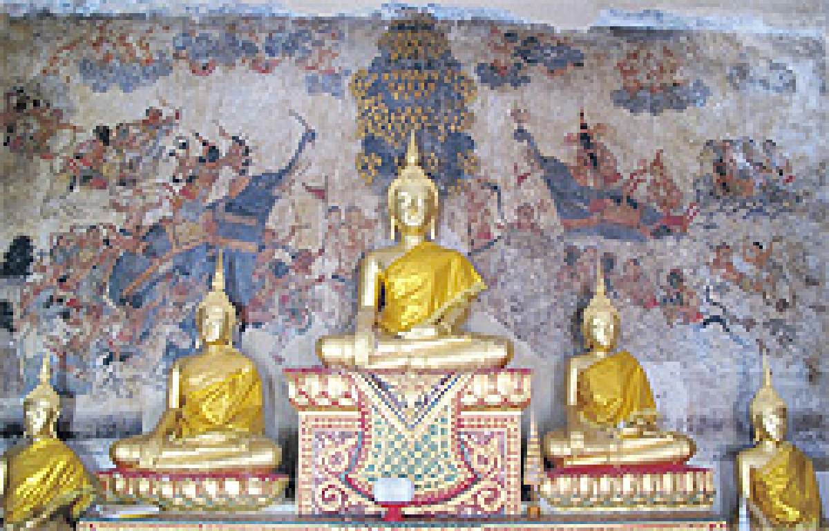 วัดอุโปสถาราม ศาสนสถานที่หน้ากราบไหว้บูชา แห่งสะแกกรัง