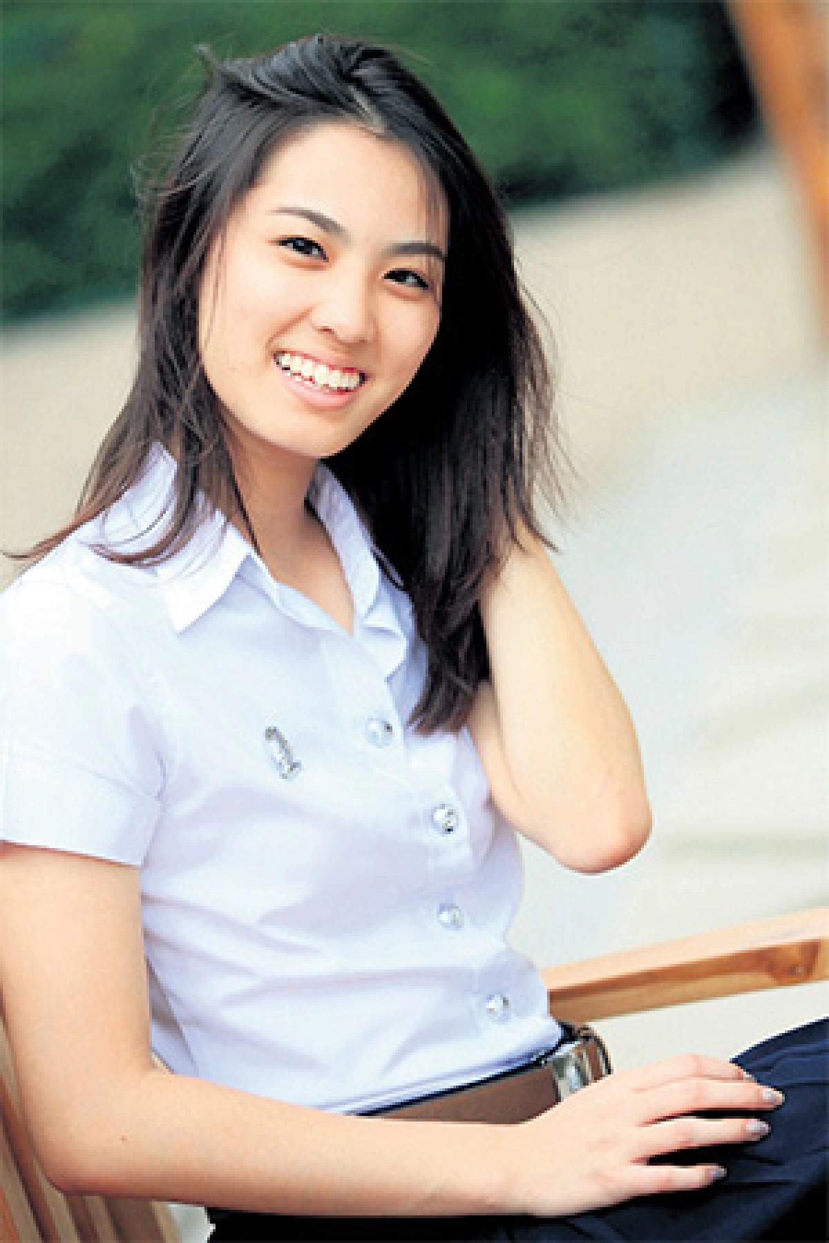 แป้งจิดาภา ชลศรานนท์ เชียร์ลีดเดอร์จุฬาฯปีล่าสุด พร้อมค่ะ!!!