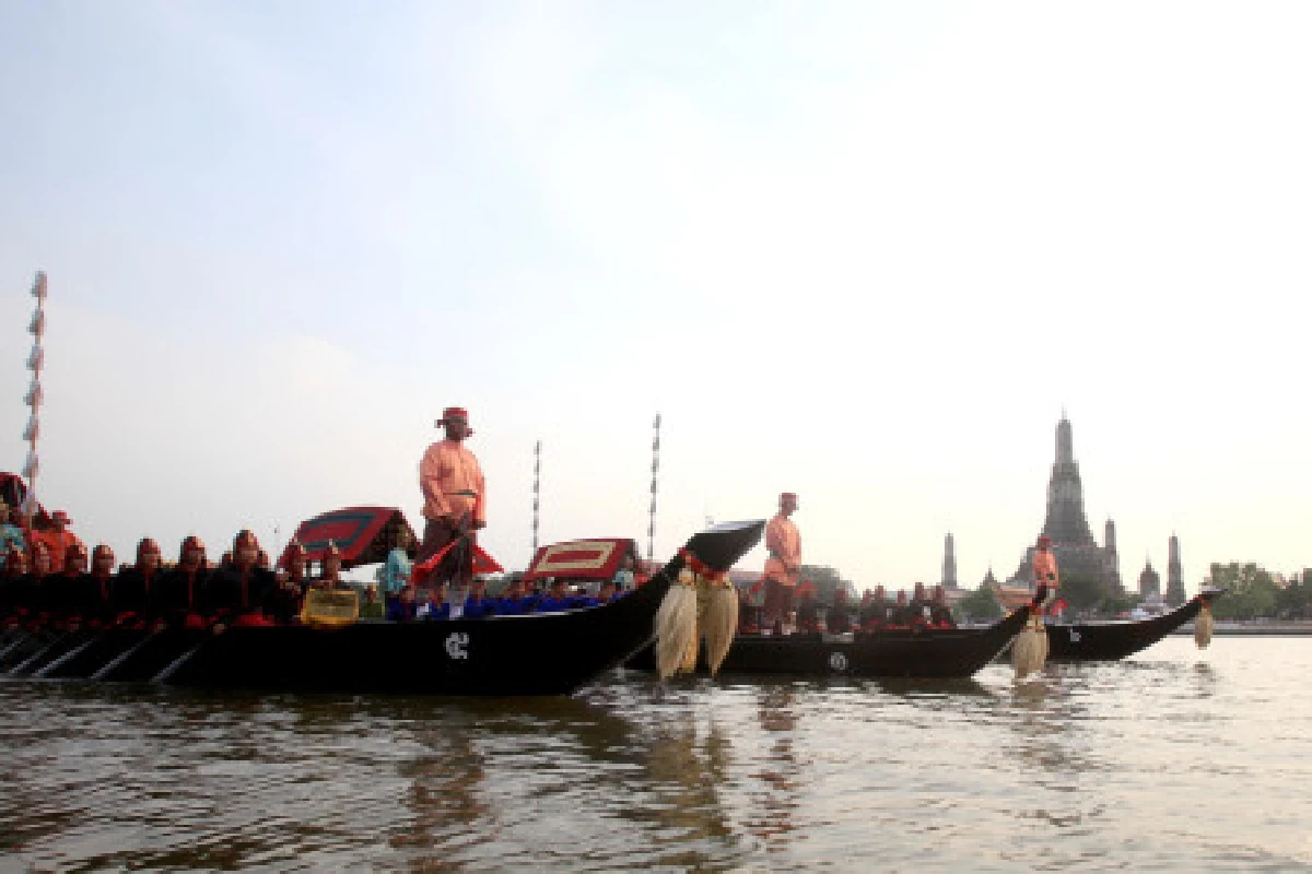 ซ้อมใหญ่ขบวนเรือพยุหยาตราทางชลมารค