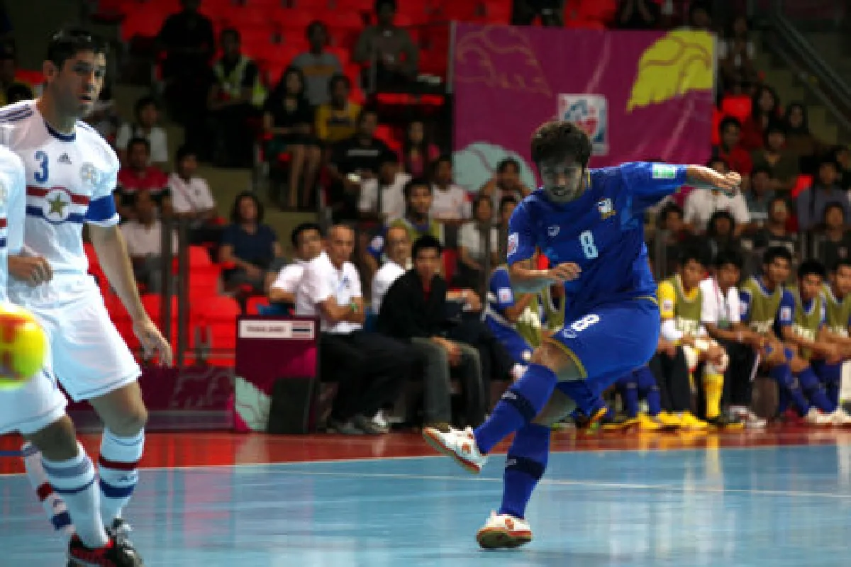 ฟุตซอลไทยพ่ายปารากวัย2-3ลุ้นหนักเข้ารอบ