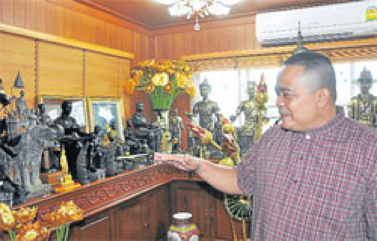 เครื่องราง ศัสตราวุธ ยึดเหนี่ยวนักรบ 'จตุพร'