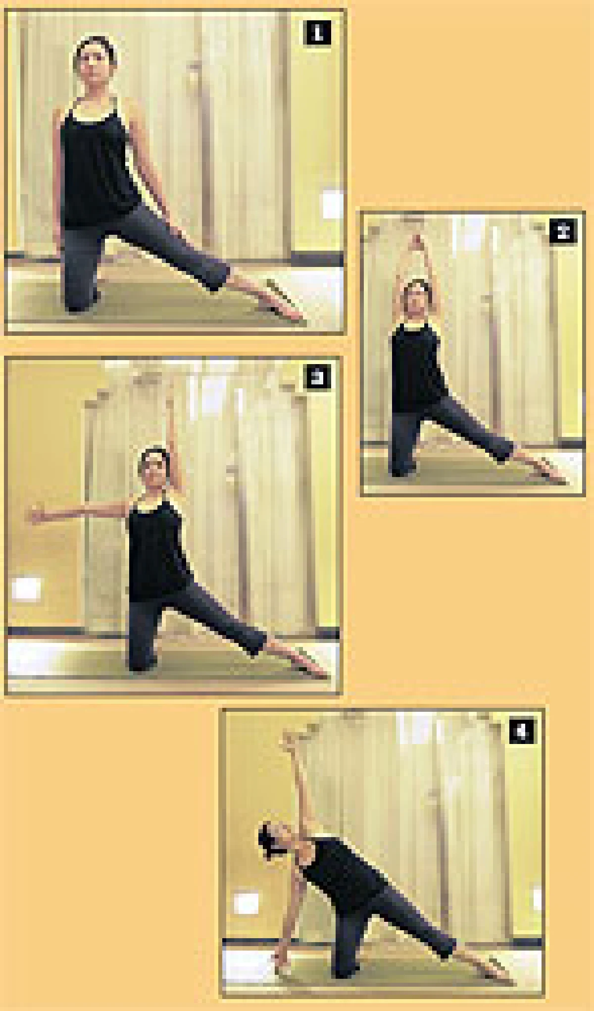 ท่า Parighasana (ตอนที่ 1)