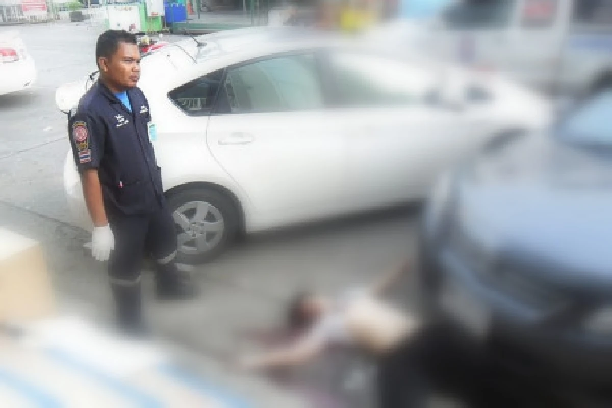 หนุ่มเมาเครียดตกตึกชั้น7ดับ