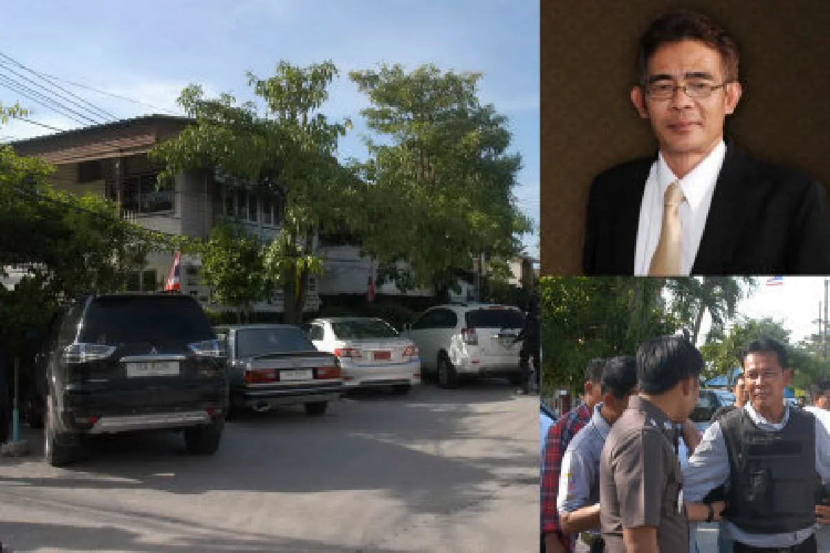 ตำรวจสงขลาค้นหาปืนยิงถล่มพีระ