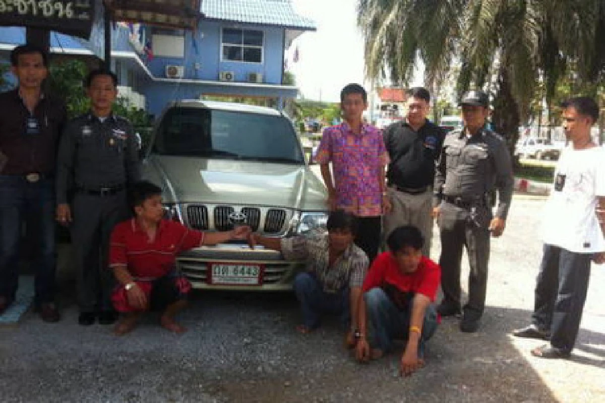 ทลายแก๊งลักรถยนต์ส่งขายพม่า