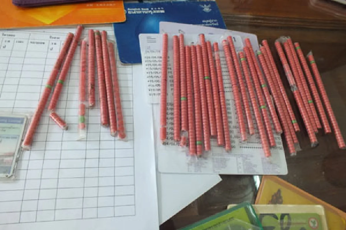 รวบ 2 หนุ่มโคราชค้ายาบ้ายึดกว่าพันเม็ด
