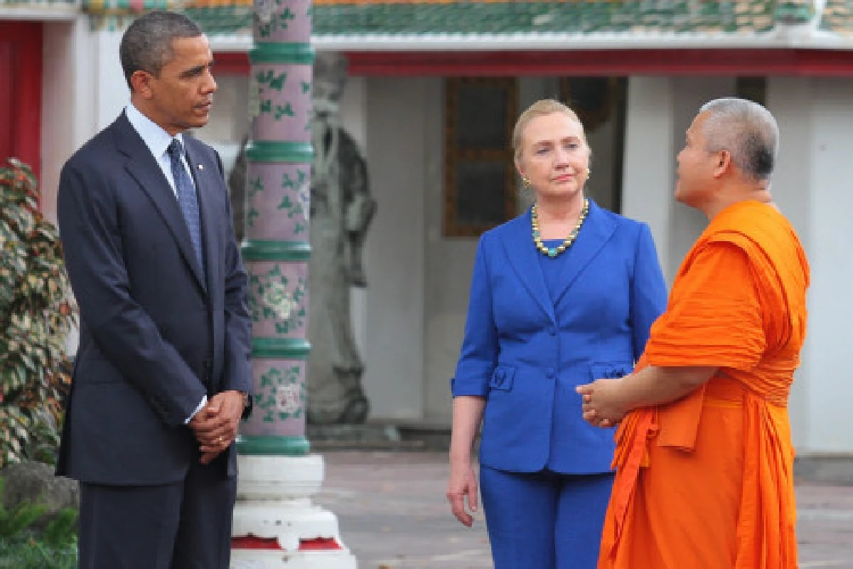 โอบามาถึงไทยแล้วจนท.ดูแลความปลอดภัยเข้ม