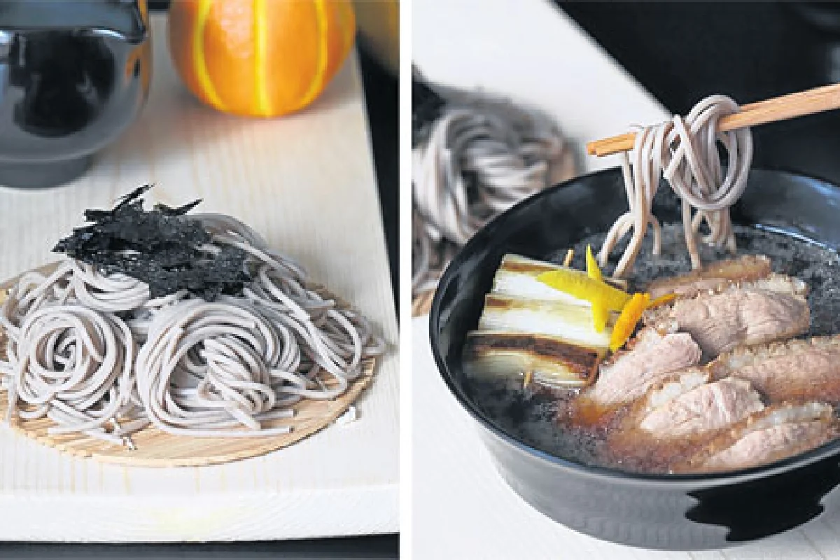 Inspired by my trip Japan : โซบะเป็ดร้อนๆ