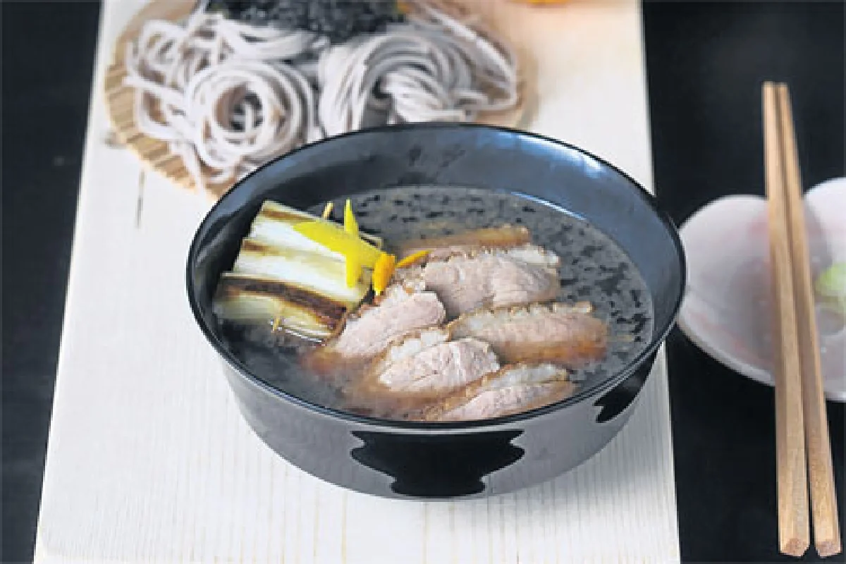 Inspired by my trip Japan : โซบะเป็ดร้อนๆ