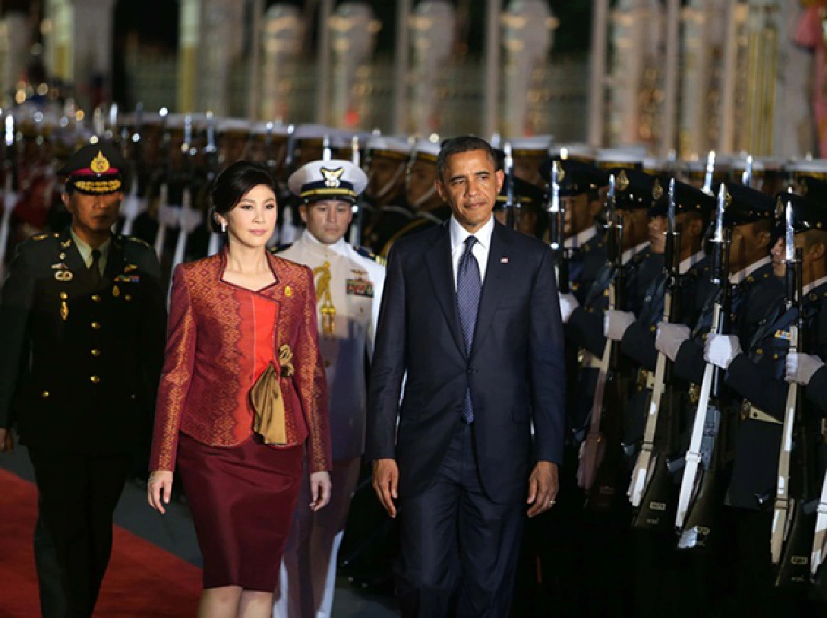 President Barack Obama arrives