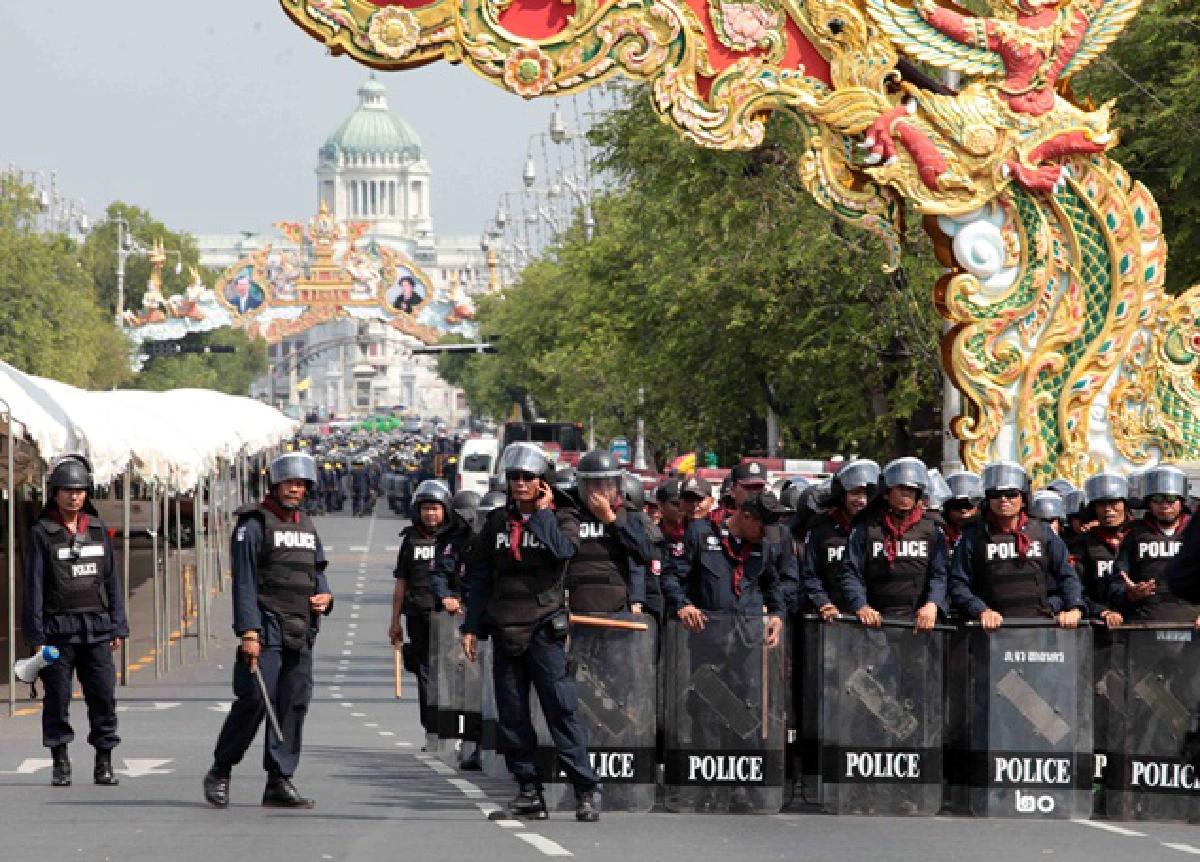 Rally ends early: "Dirty govt tactics", leaders complain (updated)